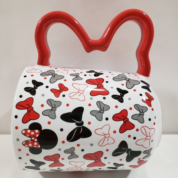 Disney Minnie Mouse Mug "Put a Bow On It" 3D Bow Handle 15 oz - Picture 12 of 13